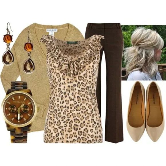 g Pant Suit Dark Brown Short Single Breasted Jacket Sz 4 Petite - Picture 2 of 9